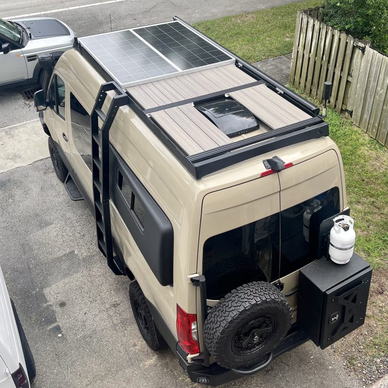 Sprinter Solar and Roof Deck