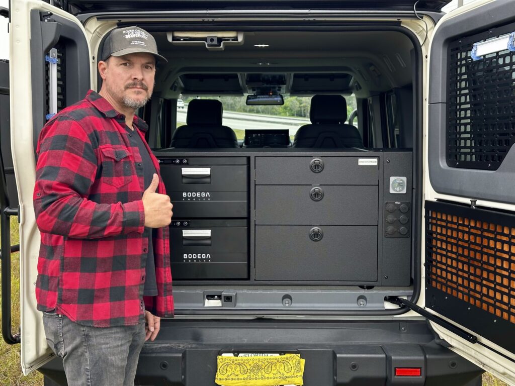 Grenadier drawer system with 2 refrigerators